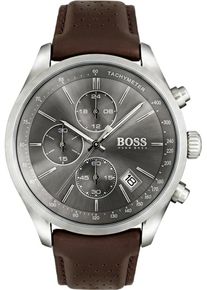 BOSS, Herren Chronograph 'GRAND PRIX CASUAL SPORT', Braun