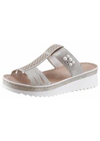 Rieker, Damen Pantolette, Grau