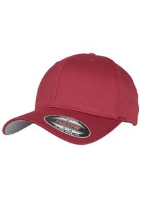 Flexfit, Damen Wooly Combed Cap, Merlot