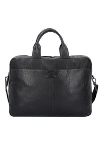 Camel Active, Herren Ontario Businesstasche Leder 40 cm Laptopfach, Schwarz