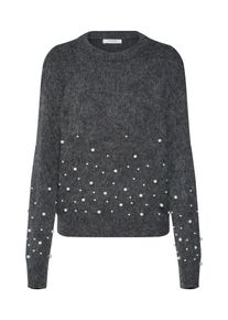 Pieces, Damen Pullover 'KINSEY', Dunkelgrau