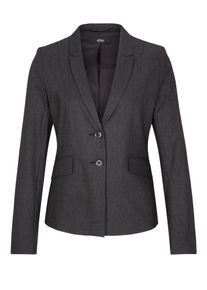 s.Oliver BLACK LABEL, Damen Blazer, Basaltgrau