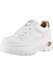 Dockers by Gerli, Damen Sneakers Low, Gold / Wei&szlig;