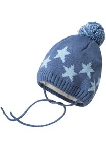 Sterntaler, Bommelm&uuml;tze, Himmelblau / Hellblau