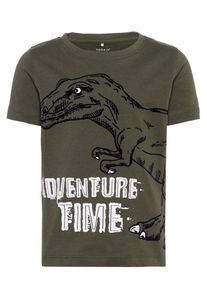 name it, 'jurassic world 'T-Shirt, Oliv