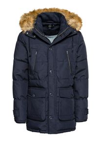 INDICODE JEANS, Herren Parka 'Brayan', Navy