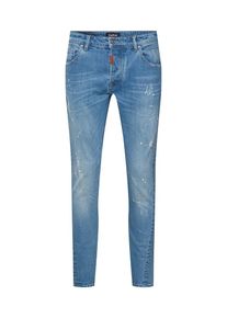 tigha, Herren Jeans 'Billy the kid 9933 ripped', Blue Denim