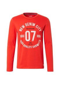 Tom Tailor Denim, Herren Shirt, Rot