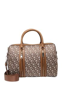 DKNY, Damen Tasche 'TOMPSON-TZ SATCHEL-T&C JQD', Braun