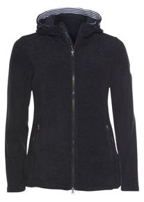Polarino, Damen Fleecejacke, Kobaltblau