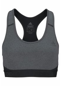 adidas Performance, Damen Sport-BH 'Don't Rest Alphaskin', Graumeliert / Schwarz