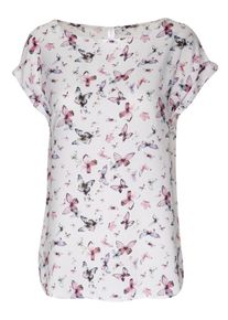 Seidensticker, Damen Shirtbluse 'Schwarze Rose', Hellblau / Hellpink / Wei&szlig;