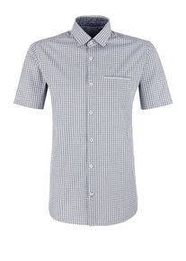 s.Oliver RED LABEL, Herren Hemd, Grau / Weiß