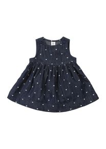 GAP, Mädchen Kleid, Blue Denim / Weiß