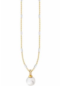 CAI Caï, Damen Kette mit Anhänger 'pure white', Gold