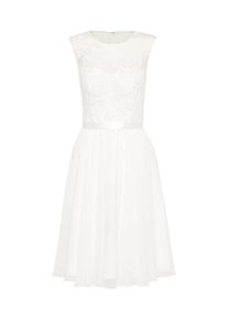 Mascara, Damen Cocktailkleid mit Spitze, Offwhite