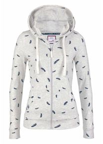Kangaroos, Damen Shirtjacke, Marine / Graumeliert