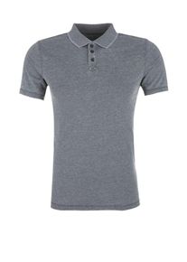 Q/S Designed By, Herren Poloshirt, Dunkelgrau