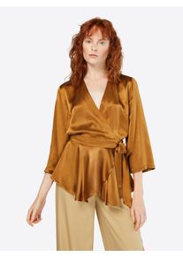 Modström Modström, Damen Bluse 'Joshua', Goldgelb