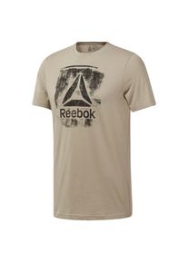 Reebok, Herren Shirt, Beige / Schwarz