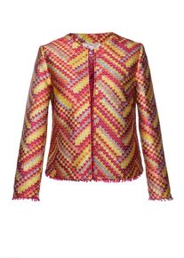 All Yours, Damen Jacke, Hellblau / Gelb / Orange / Rot