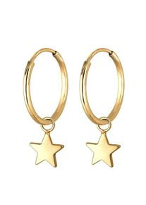 Elli, Damen Ohrringe, Gold