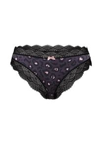 Vila, Damen BH 'WILDTHING MIDI', Aubergine / Schwarz