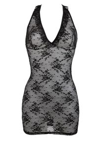 Lascana, Damen Neckholder-Neglig&eacute;, Schwarz