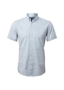 Tom Tailor, Herren Hemd, Blau / Weiß