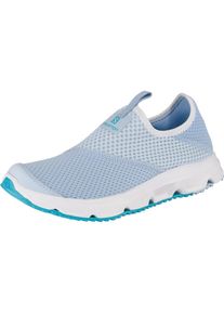 Salomon, Damen Slipper 'Moc 4.0 W Komfort-Rx', Rauchblau / Wei&szlig;