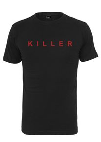 Mister Tee, Herren T-Shirt 'KILLER', Rot / Schwarz