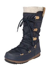 Moon Boot, Damen Stiefel 'Monaco felt', Marine