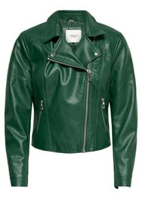 Jacqueline de Yong, Damen Kunstlederjacke, Grün