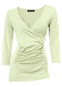 Heine, Damen Wickelshirt, Apfel