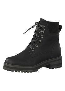 Tamaris, Damen Schnürstiefelette, Schwarz