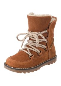 Elefanten, M&auml;dchen Winterstiefel 'JULE', Beige / Cognac