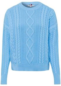 Tommy Hilfiger, Damen Pullover 'Karisa', Hellblau
