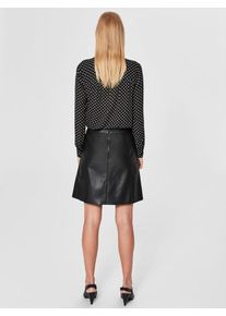 Selected Femme, Damen Hemd, Schwarz / Wei&szlig;