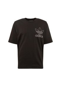 adidas originals, Herren Shirt 'OUTLINE TEE', Schwarz