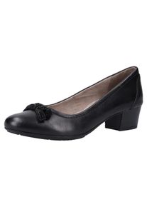 Jana, Damen Pumps, Schwarz
