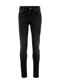 Nudie Jeans Co, Herren Jeans 'Lean Dean', Black Denim