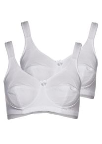 Sassa Mode Sassa, Damen Soft-BH, Weiß