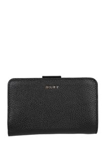 DKNY, Damen Geldbörse 'CARRYALL- PEBBLE', Gold / Schwarz