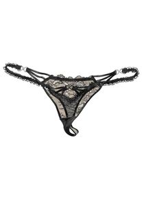Lascana, Damen String, Schwarz
