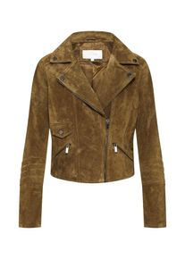Vila, Damen Lederjacke 'VIJOLLY', Oliv