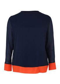 JUNAROSE, Damen Bluse 'JRJOSEFINE', Navy / Orange