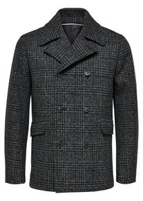 Selected Homme, Herren Mantel, Grau / Dunkelgrau