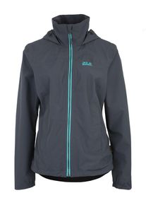 Jack Wolfskin, Damen Jacke 'Evandale', Türkis / Basaltgrau