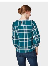 Tom Tailor, Damen Bluse, Dunkelgrün