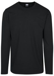 Urban Classics, Herren Longsleeve, Schwarz